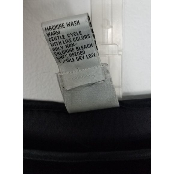 International Concepts Intimates Sz. M Black Velvet Long Sleeve Maxi Gown NWT - Picture 3 of 7